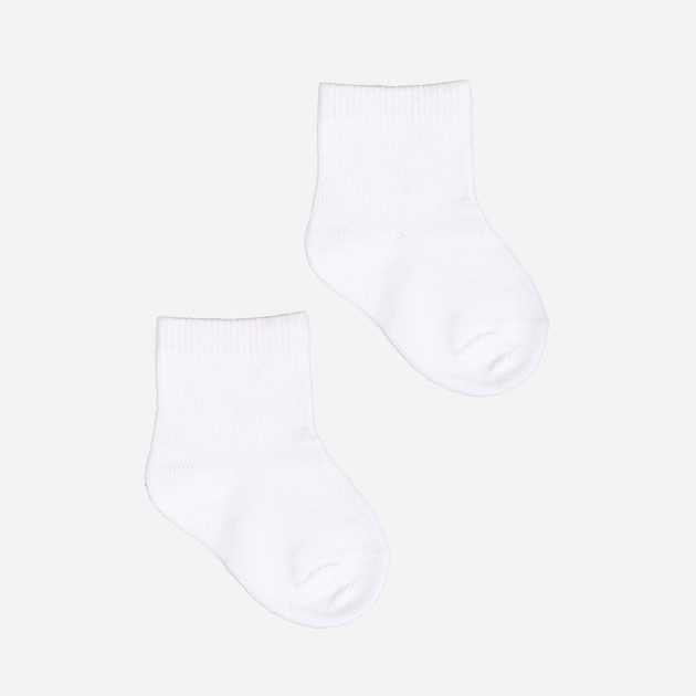 Набір шкарпеток дитячий YOCLUB Baby Socks In Organic Cotton SKA-0155U-0100 17-19 3 пари White (5904921620529) - зображення 2