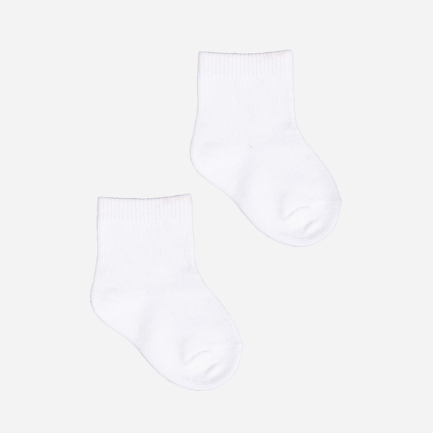 Набір шкарпеток дитячий YOCLUB Baby Socks In Organic Cotton SKA-0155U-0100 6-9 3 пари White (5904921620512) - зображення 2