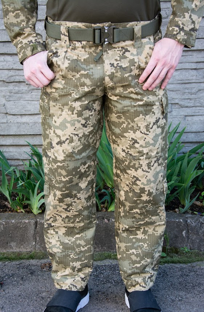 Тактические штаны Кіраса летние рип-стоп пиксель 48 размер 840-1 - изображение 1