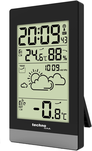 Метеостанция Technoline WS9132 Black - изображение 8