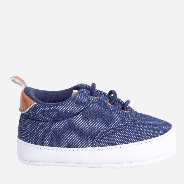 Пінетки YOCLUB Baby Boy's Shoes OBO-0215C-1800 Denim (5904921608893) - зображення 1