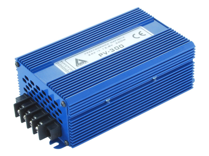 Автомобільний інвертор AZO Digital PV-300 300W 30-80/24V DC-DC (5903332566860) - зображення 1
