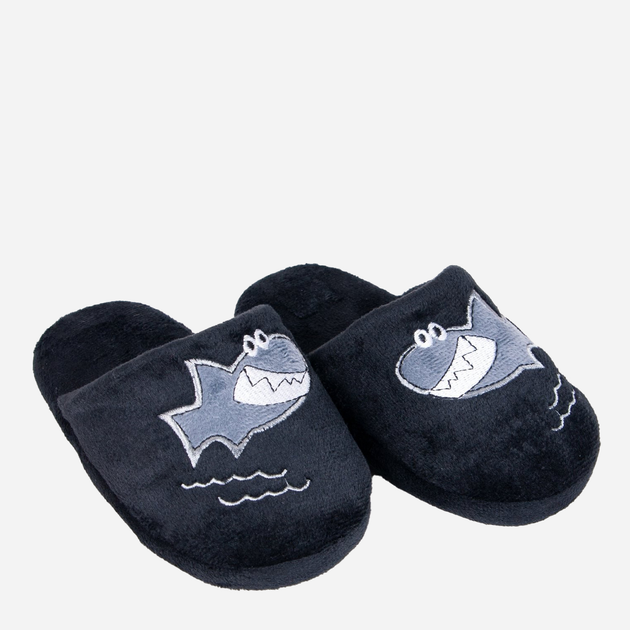 Kapcie dziecięce YOCLUB Boys' Slippers OKL-0117C-3400 34-35 Black (5904921605083) - obraz 2