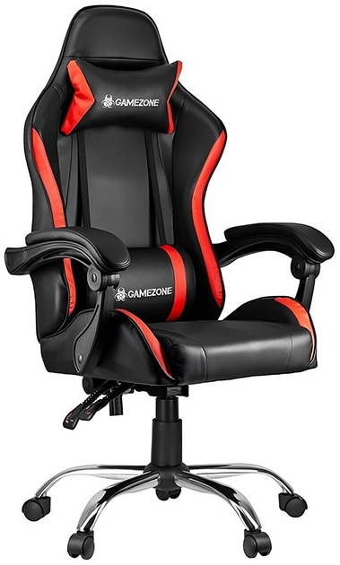 Крісло для геймерів Tracer Gamezone GA21 Black/Red (5907512869901) - зображення 2