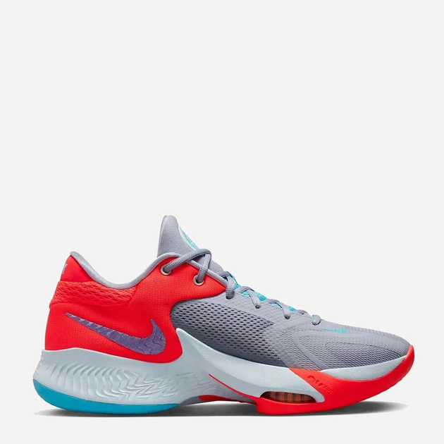 Buty sportowe męskie z siatki na platformie do kostki oddychające Nike Zoom Freak 4 DJ6149-500 44 (10US) 28 cm Szare (196604216012) - obraz 1