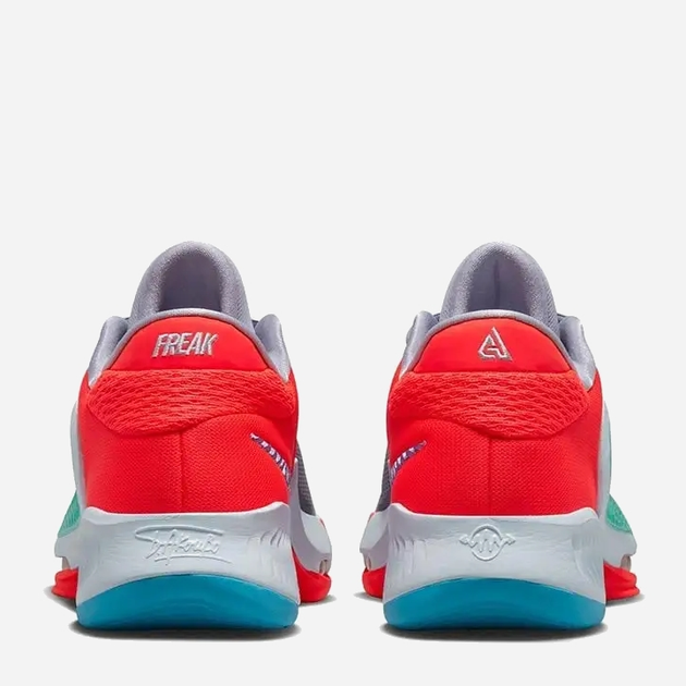 Чоловічі кросівки Nike Zoom Freak 4 DJ6149-500 40 (7US) 25 см Сірі (196604215954) - зображення 4