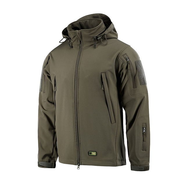 Зимовий тактичний костюм M-Tac куртка + штани Soft Shell Olive XL - зображення 2