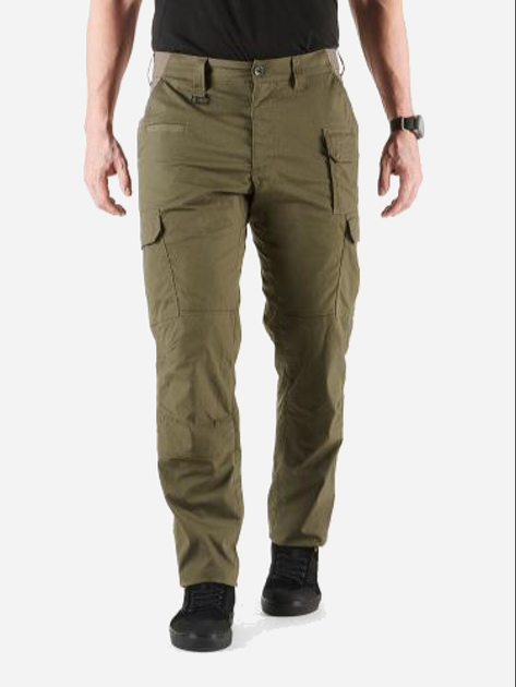Тактичні штани чоловічі 5.11 Tactical 74512L-186 W48/L34 [186] Ranger Green (2000980608478) - зображення 1