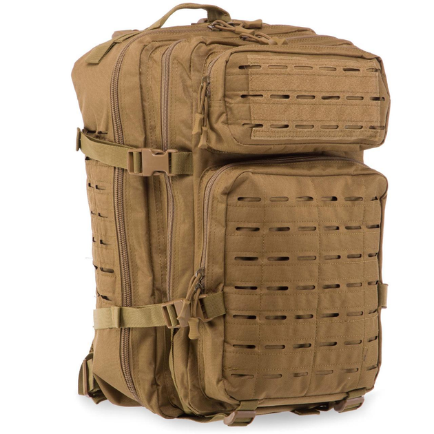 Рюкзак тактический штурмовой трехдневный SP-Sport Military Ranger Heroe 8819 объем 34 литра Khaki - изображение 1