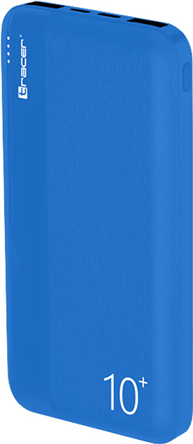 Powerbank Tracer Parker 10000 mAh 2 A Blue (TRABAT47098) - obraz 1