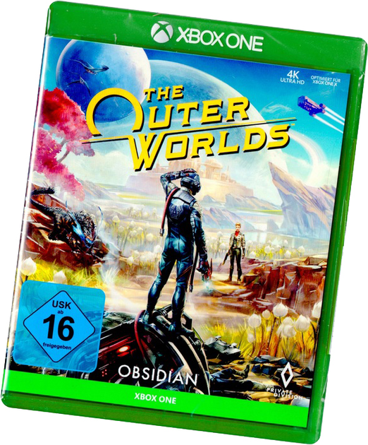 Гра Xbox One The outer worlds (Blu-ray диск) (5026555361897) - зображення 1