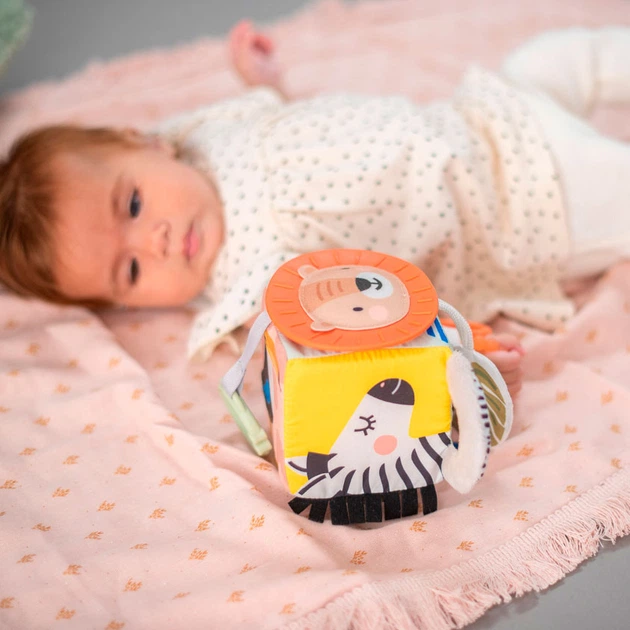 Дитячий кубик, що розвиває Taf Toys Веселі малюки KD98689 - зображення 3