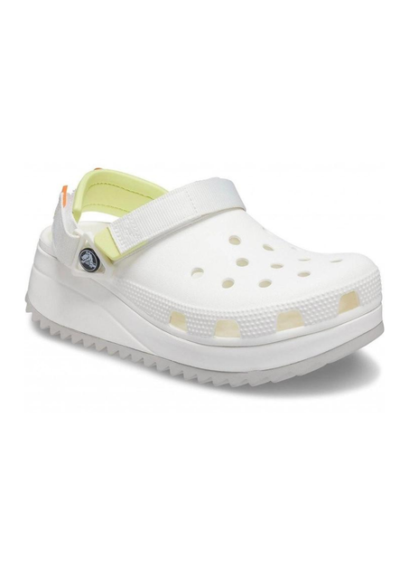 【激安通販 オンラインショップ】 Кроксы Classic Hiker White Citrus (Белый/ Цитрусовый) M4/W6 サロペット・オーバーオール・オールインワン