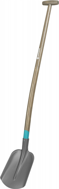 Лопата Gardena NatureLine, совковая, Т-образная рукоятка, 131 см (17030 ...