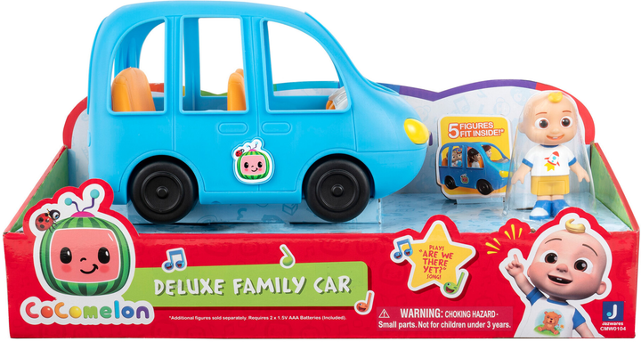 Zestaw do zabawy Jazwares CoComelon Deluxe Family Car (191726413752) - obraz 1