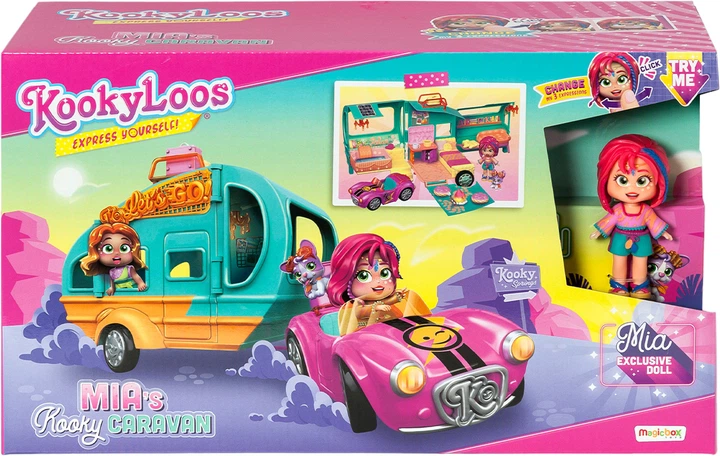 Zestaw do zabawy Kookyloos Mia's Kooky Caravan (8431618018507) - obraz 5