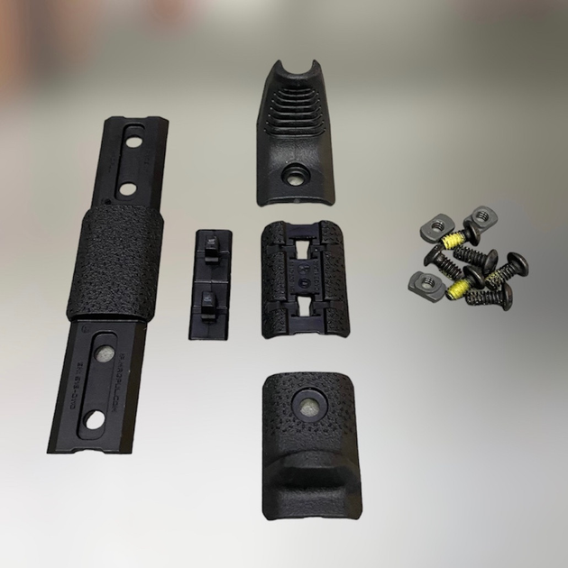 Упор Magpul M-LOK Hand Stop Kit передний на цевье (MAG608), цвет Чёрный (243867) - изображение 1