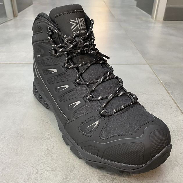 Ботинки треккинговые 41 (8) р, Karrimor Puma mid weathertite , цвет Черный, высокие кроссовки трекинговые - изображение 2