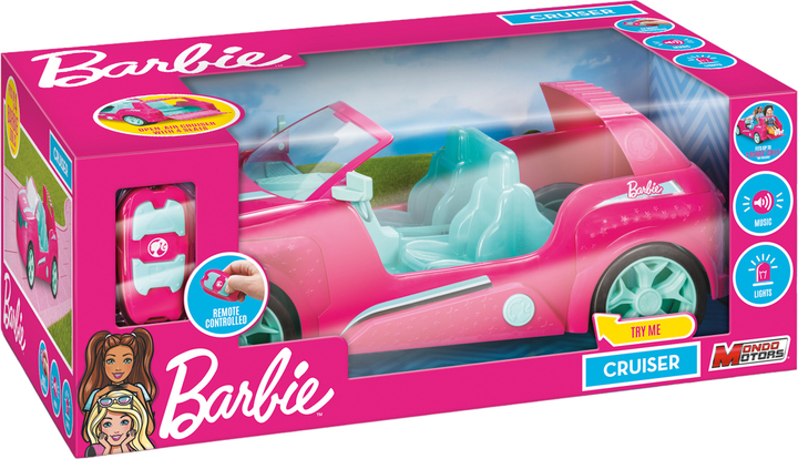 Машинка с дистанционным управлением Mondo Barbie RC Cruiser розовая ...