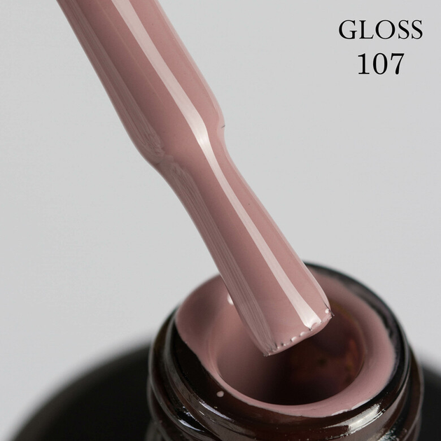 Гель-лак Gloss Company 107 розово-коричневый 11 мл от продавца: Glimmer ...