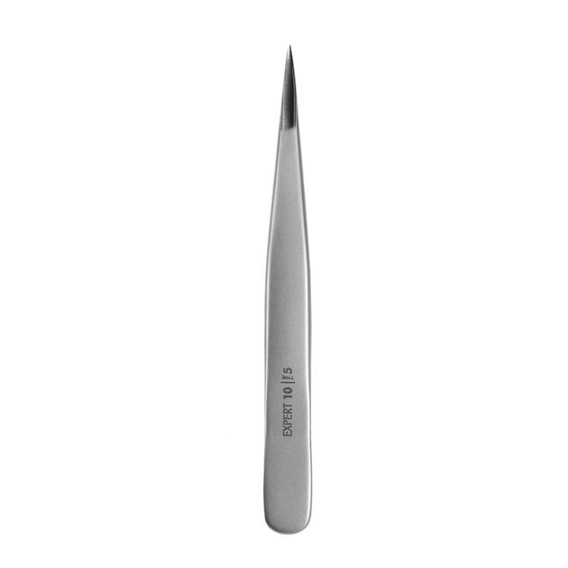 Пінцет для брів точковий STALEKS PRO EXPERT 10 TYPE 5, TE-10/5 - Фото 1 Пінцет для брів точковий STALEKS PRO EXPERT 10 TYPE 5, TE-10/5 - изображение 1