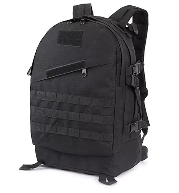 Тактический рюкзак 43 л + система Molle + ткань Oxford Черный (43702) Kali - изображение 1