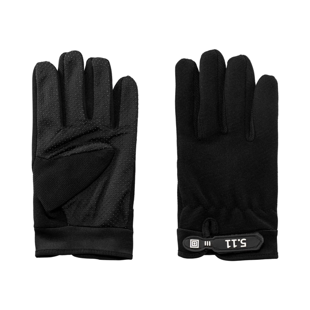 Тактические перчатки 5.11 с закрытыми пальцами Черный L (511511) Kali - изображение 1