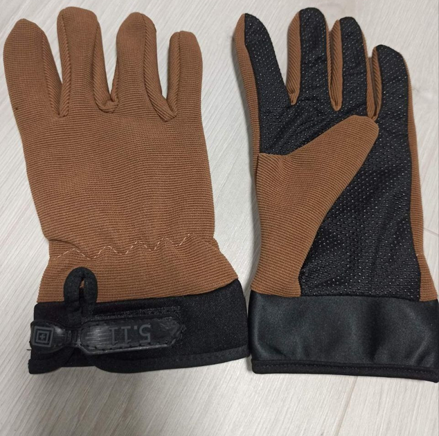 Тактичні рукавички 5.11 із закритими пальцями Койот XL (511514) Kali - зображення 2
