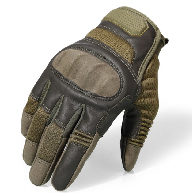 Тактичні штурмові сенсорні рукавички Hard Knuckle L (34021) Kali - зображення 1