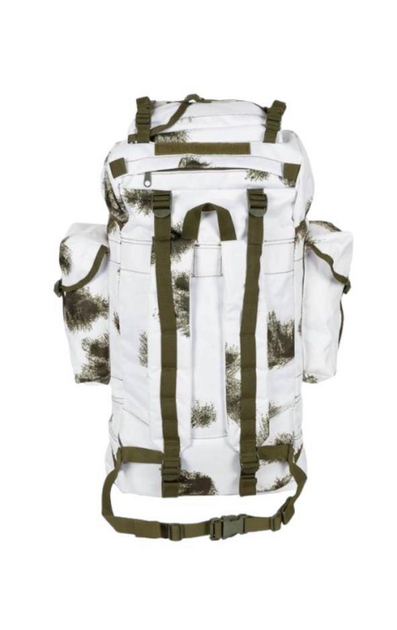 Тактичний зимовий рюкзак 65л Білий ляпка (20196) Kali - зображення 2