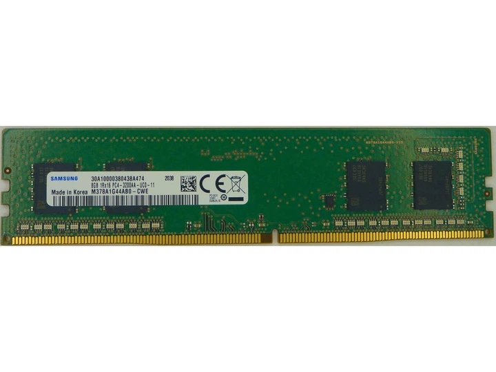 SAMSUNG M378A1G44AB0-CWE DDR4-3200 8GB×2 Пам'ять Samsung 8GB DDR4 3200 MHz (M378A1G44AB0-CWE) – фото