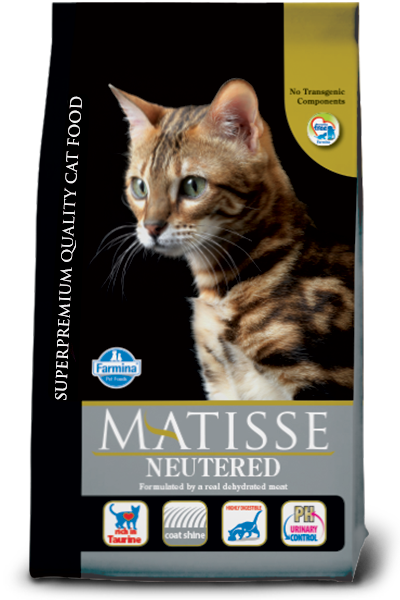 Сухой корм Farmina Matisse Cat Neutered Chicken для стерилизованных кошек курица 1.5 кг (арт 161036) - Фото 1 Сухой корм Farmina Matisse Cat Neutered Chicken для стерилизованных кошек курица 1.5 кг (арт 161036) - изображение 1