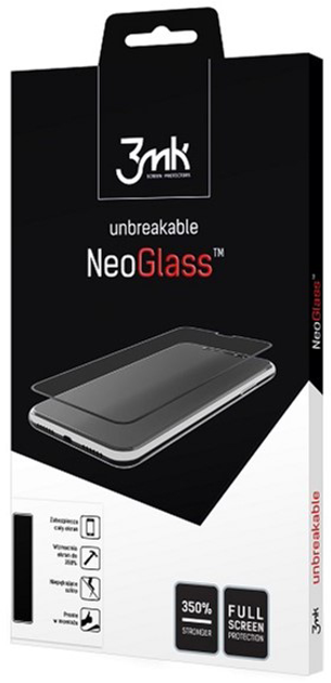 Захисне скло 3MK NeoGlass для iPhone 7/8/SE 2020/SE 2022 Black (5903108250627) - зображення 1
