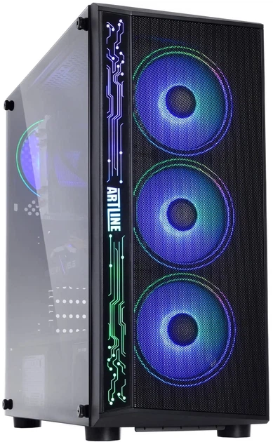 Ryzen7 5800X&B550 Steel Legend&32GB＆850W Компьютер ARTLINE Overlord X69 (X69v17) AMD Ryzen 7 5800X