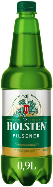 Упаковка пива Holsten Pilsner світле фільтроване 4.7% 0.9 л х 12 шт (4820250943270) - зображення 2