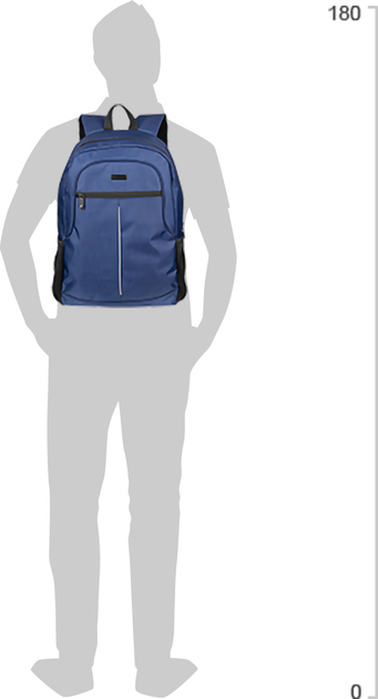 Plecak do laptopa Tracer City Carrier 15.6" Blue (TRATOR47103) - obraz 5
