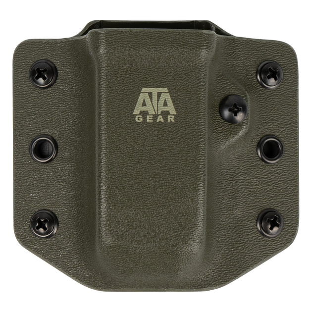 Паучер ATA Gear Pouch ver.1 для магазина Glock-17/22/47 9mm, .40 Оливковый 2000000142692 - изображение 1
