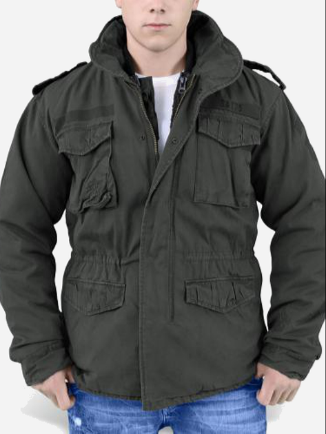 Куртка чоловіча Surplus 20-2501-03 S [019] Black (4250403108797) - зображення 1