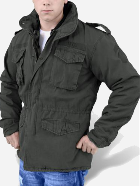 Куртка чоловіча Surplus 20-2501-03 XL [019] Black (4250403108827) - зображення 2