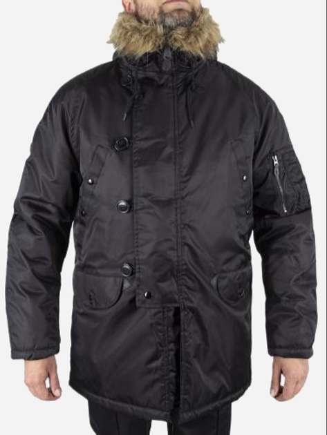 Куртка чоловіча MIL-TEC 10181002 M [019] Black (4046872101670) - зображення 1