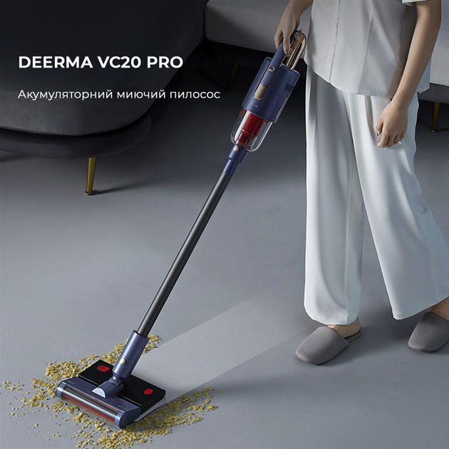 Аккумуляторный пылесос Deerma VC20 Pro Blue (DEM-VC20Pro) – фото ...