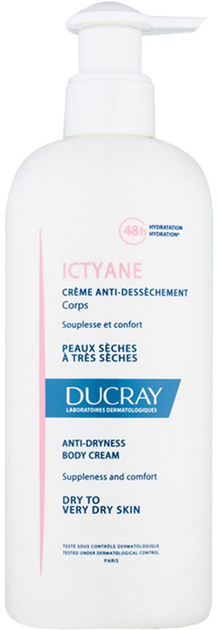 Молочко для тіла Ducray Ictyane Body Milk 400 мл (3282770204780) - зображення 1