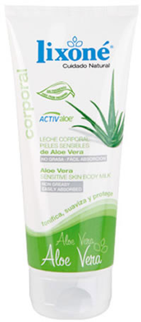 Mleko do ciała Lixone Aloe Vera Sensitive Skin Body Milk 200 ml (8411905008985) - obraz 1