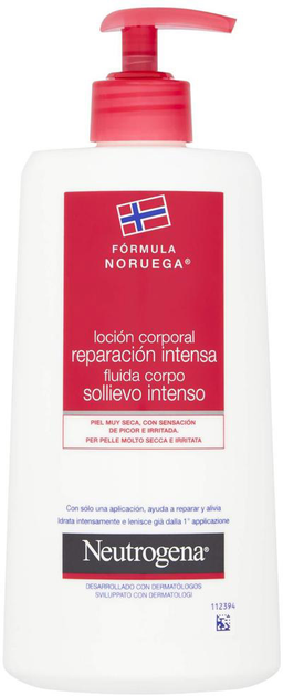 Balsam do ciała Neutrogena Intensive Repair Body Lotion Dry Skin 400 ml (3574660533361) - obraz 1