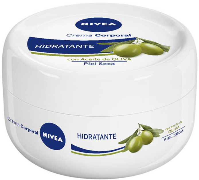 Крем для тіла Nivea Olive Oil Moisturizing Body Cream Dry Skin 200 мл (4005900556448) - зображення 1