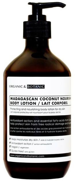 Balsam do ciała Organic & Botanic Madagascan Coconut Nawilżający 500 ml (5060881921875) - obraz 1