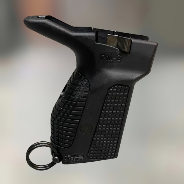 Рукоятка пистолетная для ПМ, FAB Defence PM-G L, под левую руку, цвет – Черный, рукоятка для ПМ с кнопкой сброса (243331) - изображение 1