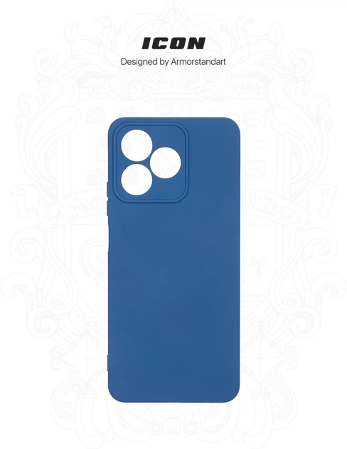 Чехол для смартфона Realme C51/C53/Note 50 ArmorStandart Icon Case Dark Blue Camera cover (ARM71023) - Фото 3 Чехол для смартфона Realme C51/C53/Note 50 ArmorStandart Icon Case Dark Blue Camera cover (ARM71023) - изображение 3