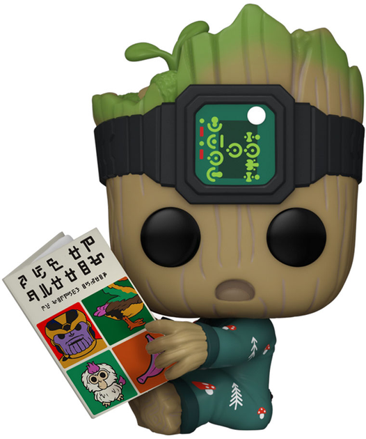 Игровая фигурка Funko POP! Грут с книгой (70651) – игрушки с доставкой ...
