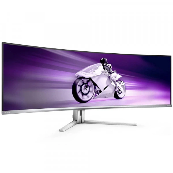 Монитор TFT 49" Philips 49M2C8900/00 OLED DQHD 240Hz 0.03ms 2хHDMI/DP/USB-C/USB-hub HAS колонки белый - изображение 2